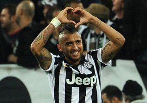 آرتور ویدال|یوونتوس 3-0 چزنا / سری آ