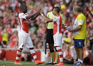 الکسیس سانچز|آرسنال 5-1 بنفیکا / امیریتس کاپ