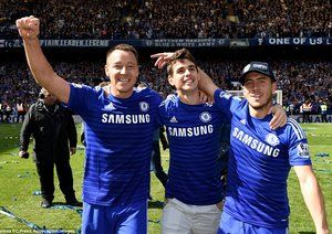 شادی بازیکنان چلسی|چلسی 1 - 0 کریستال پالاس / لیگ جزیره