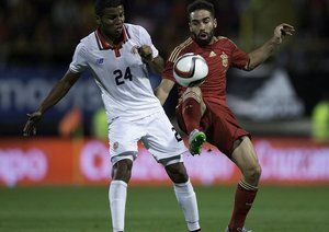 دانیل کارواخال|اسپانیا 2 - 1 کاستاریکا / دیدار دوستانه