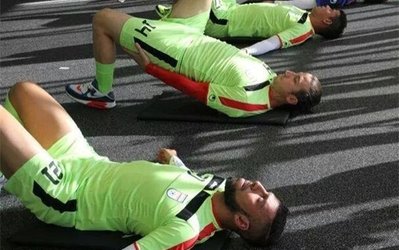 ریکاوری بازیکنان تیم ملی فوتبال