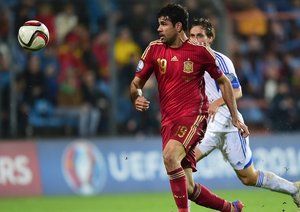 دیگو کاستا|لوکزامبورگ 0 - 4 اسپانیا / مقدماتی یورو 2016