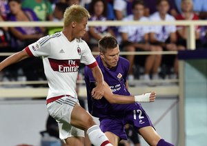 كيسوکه هوندا|فیورنتینا 2 - 0 میلان / سری آ