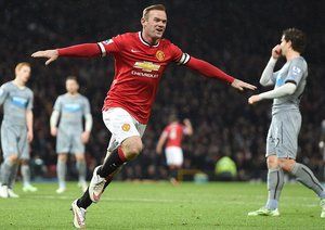 وین رونی|منچستر یونایتد 3 - 1 نیوکاسل / لیگ جزیره