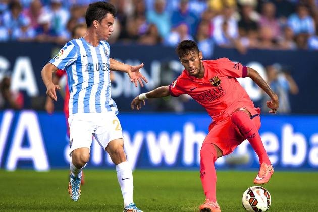 مالاگا 0 - 0 بارسلونا/هفته پنجم لالیگا