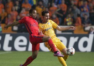 درگیری دوبازیکن|آپوئل 0 - 1 پاریس سن ژرمن / لیگ قهرمانان