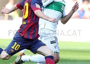 لیونل مسی|الچه 0-0 بارسلونا