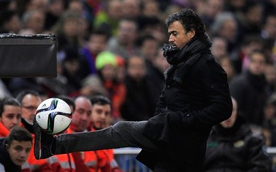 انریکه: نیمار وقتی بیرون آمد که مسابقه به خشونت و زشتی کشیده شد