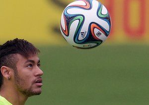 نیمار دا سیلوا|تمرین تیم ملی برزیل