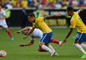 فیلیپه کوتینیو|برزیل 1 - 0 کاستاریکا / دیدار دوستانه