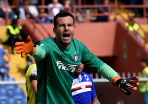 سمير هاندانوویچ|سامپدوریا 1 - 1 اینترمیلان / سری آ