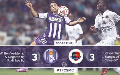 لوشامپیونه | تولوز و کان به تساوی رضایت دادند