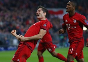 رابرت لواندوفسکی|بایرن مونیخ 5 - 0 دینامو زاگرب / لیگ قهرمانان