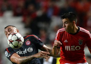 بنفیکا-المپیاکوس/ گروه C لیگ قهرمانان اروپا