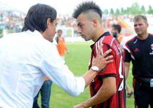 فیلیپو اینزاگی|آ.ث میلان 2-0 مونزا  / دیدار دوستانه