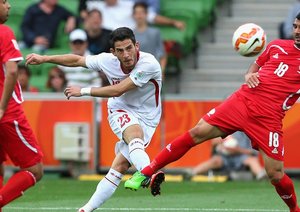 يوسف احمد|فلسطین 1 - 5 اردن / جام ملت های آسیا 2015