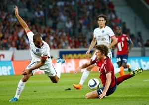 لوکاس مورا|ليل 0 - 1 پاریس سن ژرمن / لوشامپیونه