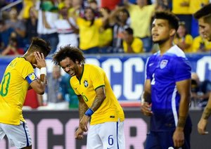 مارسلو|ایالات متحده امریکا 1 - 4 برزیل / دیدار دوستانه