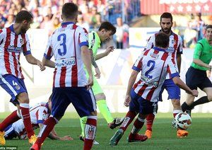 لیونل مسی|اتلتیکو مادرید 0 - 1 بارسلونا / لالیگا