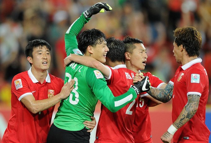 عربستان 0 - 1 چین/جام ملت های آسیا/گل بازی