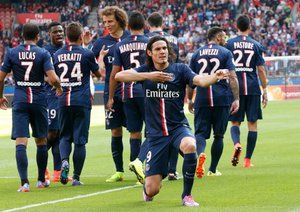 ادینسون کاوانی|پاریس سن ژرمن 2- باستیا /  لوشامپيونه