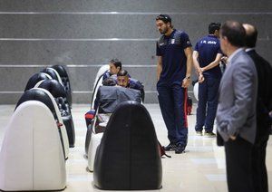 ایران|استراحت بازیکنان تیم ملی برای اماده شدن برای سفر