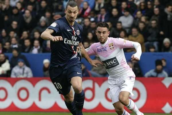 پاریس سنت ژرمن 4 - 2 اويان/هفته هفته بیست و یکم لوشامپیونه/گل های مسابقه
