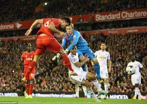 دجان لورن|لیورپول 2 - 1 سوانسی / جام اتحادیه