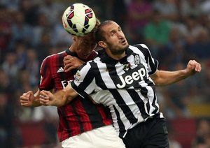 جورجیو کیه لینی - كيسوکه هوندا|میلان 0-1 یوونتوس‬‎ / سری آ