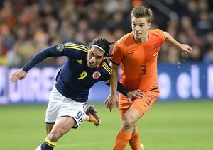 هلند 0-0 کلمبیا / بازی دوستانه