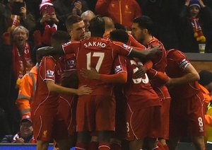 استیون جرارد|لیورپول 3 - 2 تاتنهام / لیگ جزیره