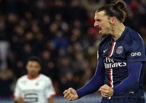 زلاتان ایبراهیموویچ|پاریس سن ژرمن 1 - 0 رن / لوشامپیونه