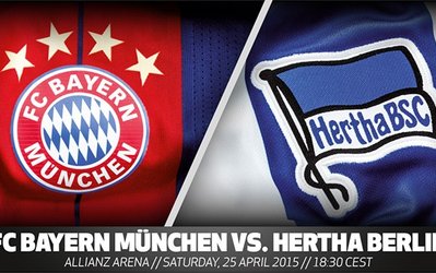 پیش‌بازی بایرن – هرتا برلین / باواریایی‌ها رسماً قهرمان می‌شوند؟