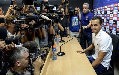 گزارش تصویری | مراسم وداع پدرو رودریگوئز از بارسلونا برگزار شد