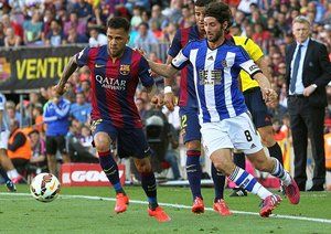 دانیل آلوز|بارسلونا 2 - 0 رئال سوسیداد / لالیگا