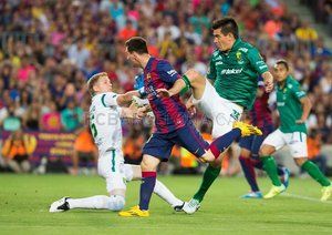 لیونل مسی|بارسلونا 6-0 لئون / دیدار دوستانه