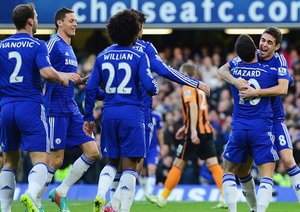 ادن هازرد|چلسی 2 - 0 هال سیتی / لیگ جزیره