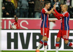 رابرت لواندوفسکی - روبن|بایرن مونیخ 4 - 0 پادربورن / بوندسلیگا