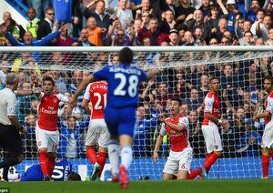 لورن كوشيلنی|چلسی 2 - 0 آرسنال / لیگ برتر