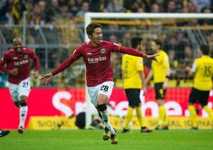 هيروشي كييوتاكي|دورتموند 0 - 1 هانوفر / بوندسلیگا