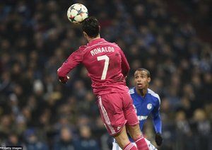 کریستیانو رونالدو|شالکه 04 0 - 2 رئال مادرید /  لیگ قهرمانان