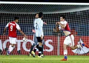 نلسون والدز|آرژانتین 2 - 2 پاراگوئه / کوپا آمریکا