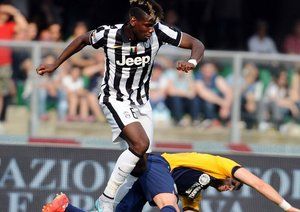 پل پوگبا|هلاس ورونا 2 - 2 یوونتوس / سری آ