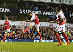 متیو فلامینی|تاتنهام 1 - 2 آرسنال / جام اتحادیه