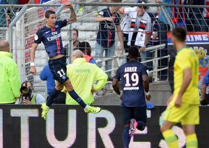 آنخل فابین دی ماریا|نانت 1 - 4 پاریس سن ژرمن / لوشامپیونه