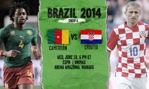 کامرون 0 - 4 کرواسی