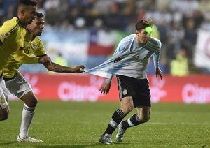 لیونل مسی|آرژانتین 0 (5) - (4) 0 کلمبیا / کوپا آمریکا