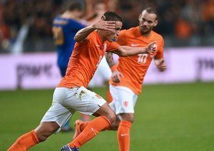 ایبراهیم آفلای|هلند 3-1 قزاقستان / مقدماتی یورو 2016