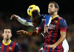 بارسلونا۱-۰ اسپانیول/ هفته دوازدهم