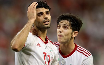 خداحافظی سردار آزمون از تیم ملی فوتبال +عکس